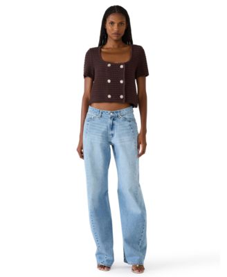 Women's Camila Square Neck Sweater Top