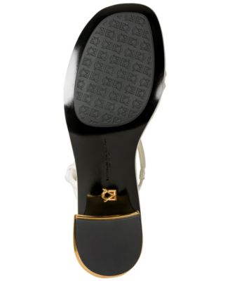 Women's Tafeta Multi Band Heeled Sandals