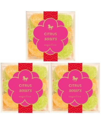 Lunar New Year Citrus Sours Candy Cube Kit, 3 Pieces