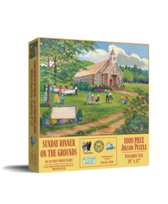 Sunday Dinner on the Grounds 1000 piece Jigsaw Puzzle for Adults
