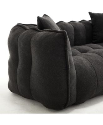 Soft Beanbag Chair - High Resilience Foam Core