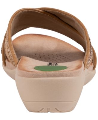 Women's Linnie Woven Crisscross Comfort Sandals