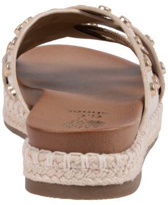 Women's Loola Studded Espadrille Platform Sandals