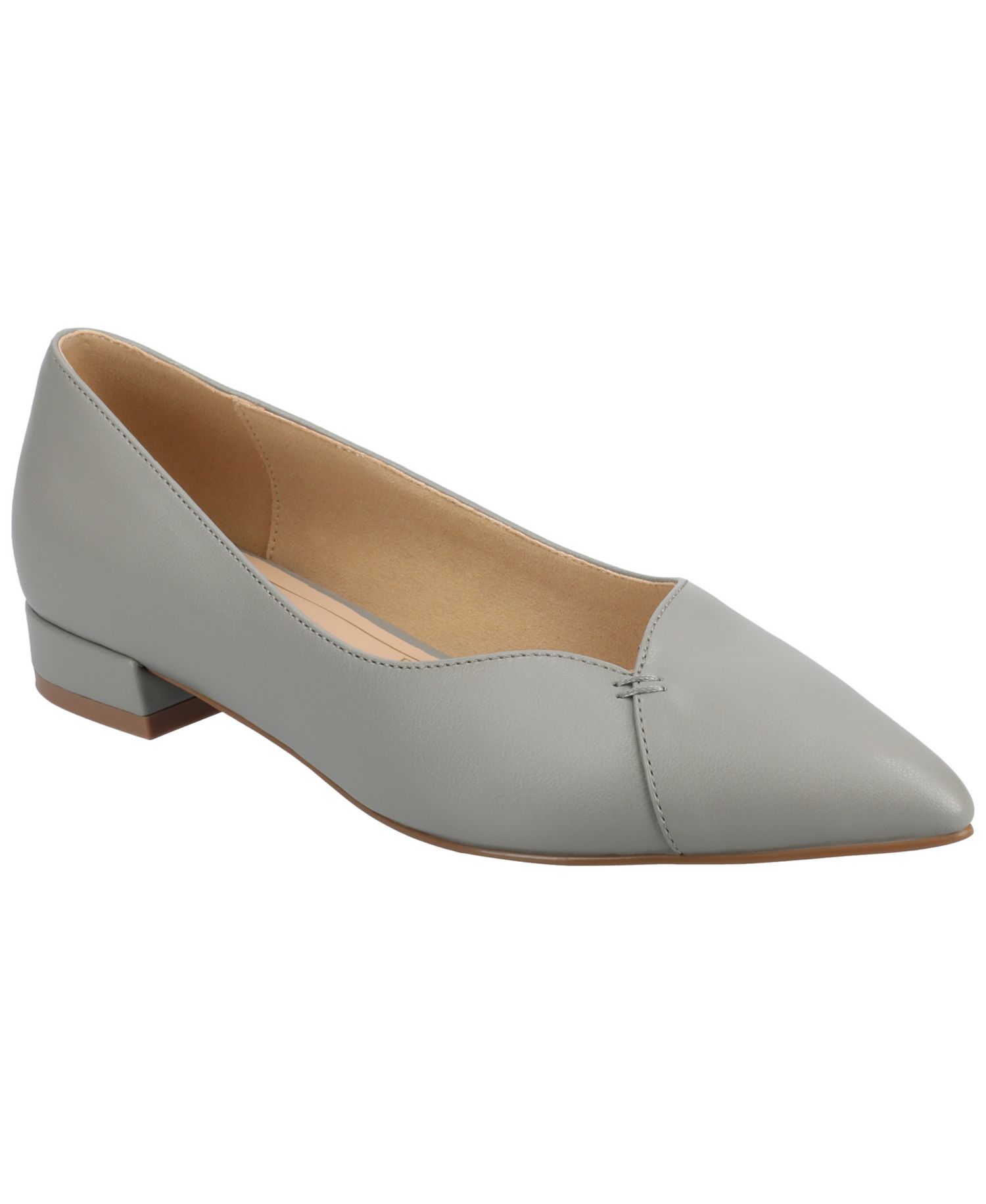 Women's Carmin Block Heel Pointed Toe Flats