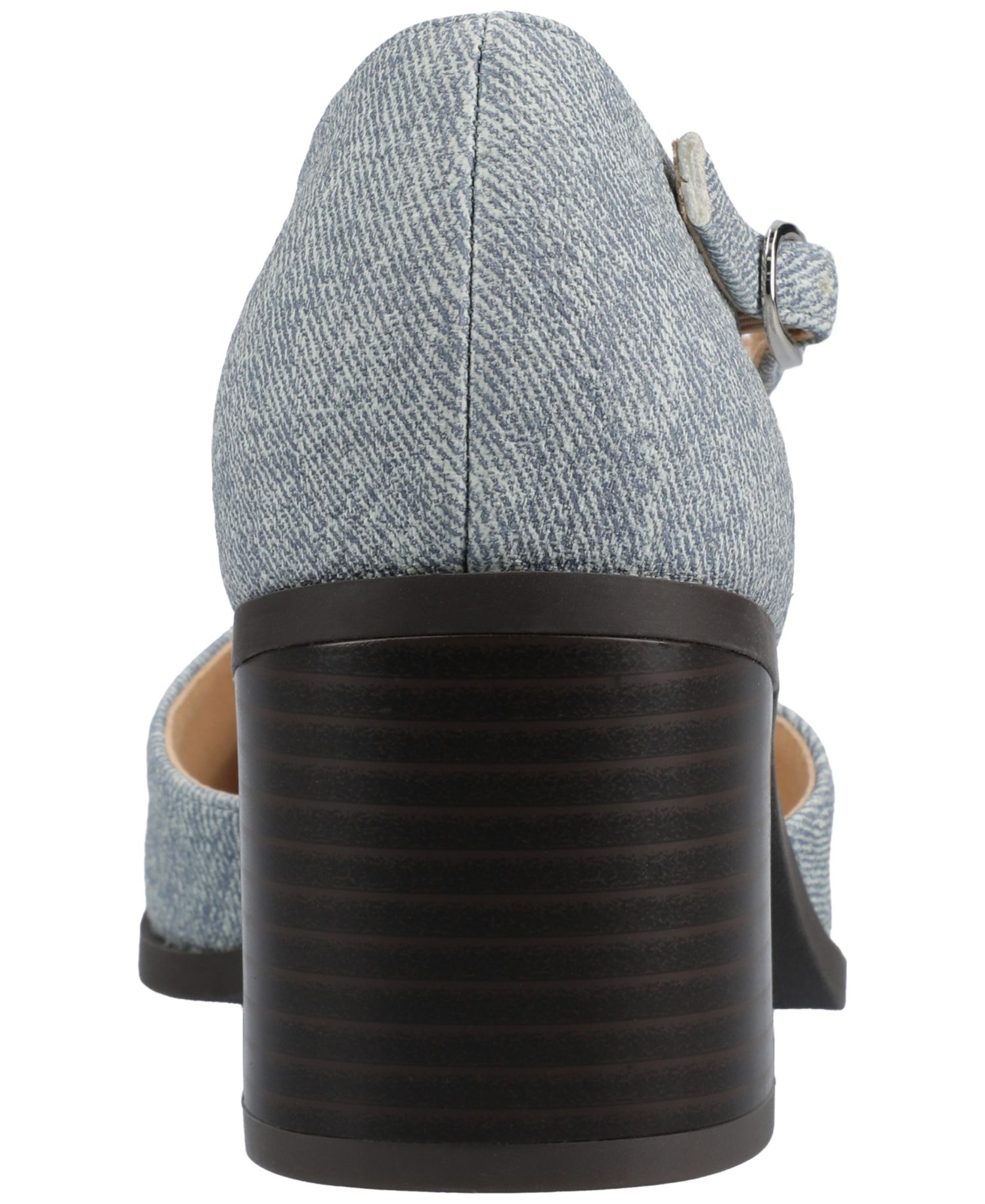 Women's Evangeline Block Heel Square Toe Pumps