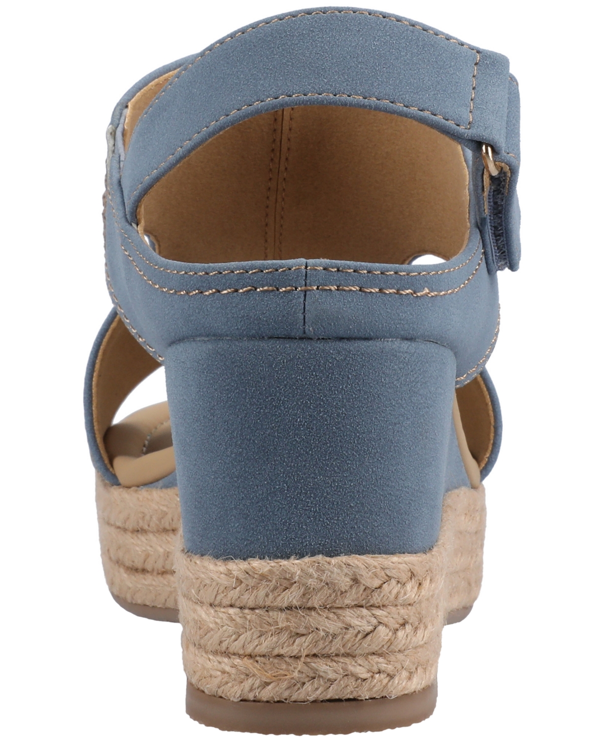 Journee Collection Women's Rayleigh Espadrille Wedge Sandals
