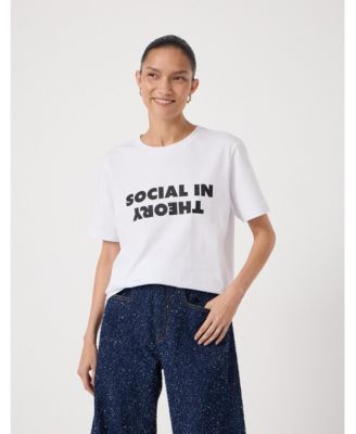 Women's Social In Theory Graphic T-Shirt
