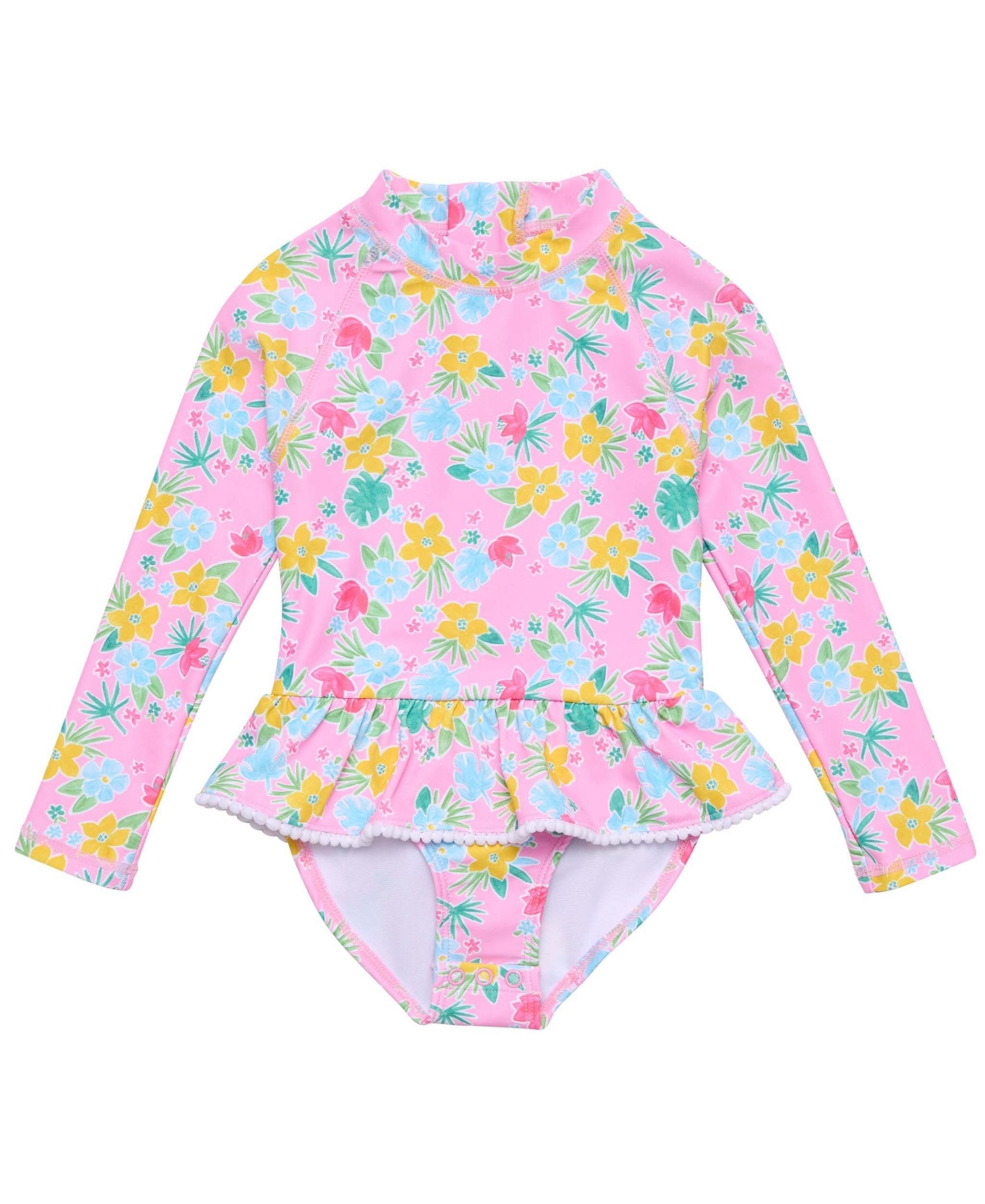 Snapper Rock Little Girls Buttercup Bloom Skirt Surf Suit