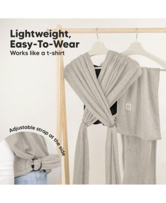 D-Lite Baby Wrap Carrier, Adjustable Baby Carrier, Baby Sling, Newborn, Infant, Toddler 7-44lbs