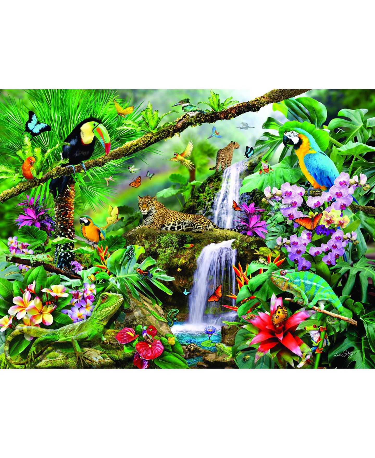 Детский пазл SunsOut Tropical Holiday 1000-Piece Interlocking Jigsaw Puzzle, от 15 лет — фото 4