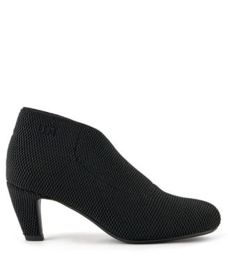 Women’s Leather Fold Mid Boots