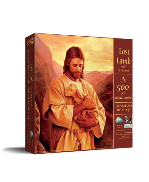 Детский пазл SunsOut Lost Lamb 500 Piece Jigsaw Puzzle, от 15 лет