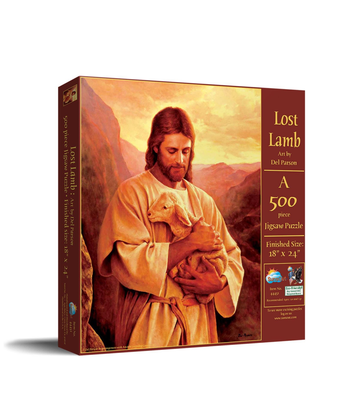 SunsOut Lost Lamb 500 piece Jigsaw Puzzle for Adults