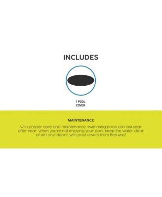 Flowclear Round 18' Pool Cover for Above Ground Frame Pools (Cover Only)