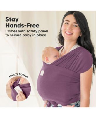 D-Lite Baby Wrap Carrier, Adjustable Baby Carrier, Baby Sling, Newborn, Infant, Toddler 7-44lbs