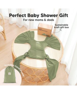 D-Lite Baby Wrap Carrier, Adjustable Baby Carrier, Baby Sling, Newborn, Infant, Toddler 7-44lbs