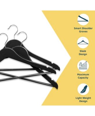 10-Pack Wooden Hangers