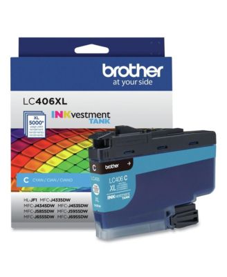 LC406XLCS INKvestment 5,000 Page-Yield High-Yield Ink Tank Cartridge