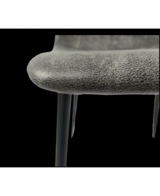 Modern Accent Dining Chairs (Set of 4, Grey