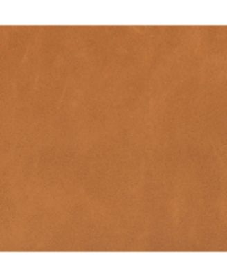 Streamdale Mid-Century Accent Chair with Brown Faux Leather