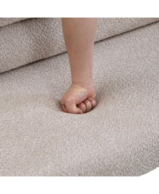 Boucle Ottoman Bench