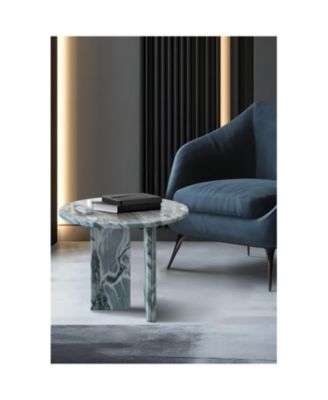 Marble Coffee Table - 17.7"