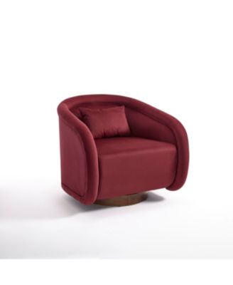 Velvet Swivel Accent Chair