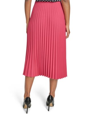 Women's Pleated Pull-On Skirt