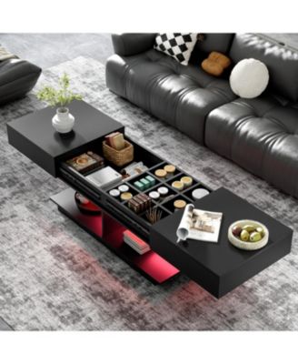  Extendable Coffee Table w/ Hidden Storage