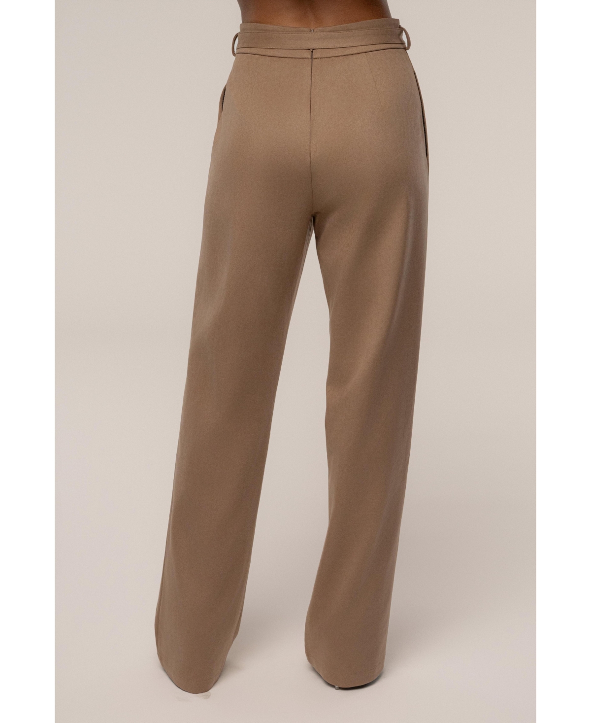 Jluxlabel Women's Heidi Belted Suede Pant