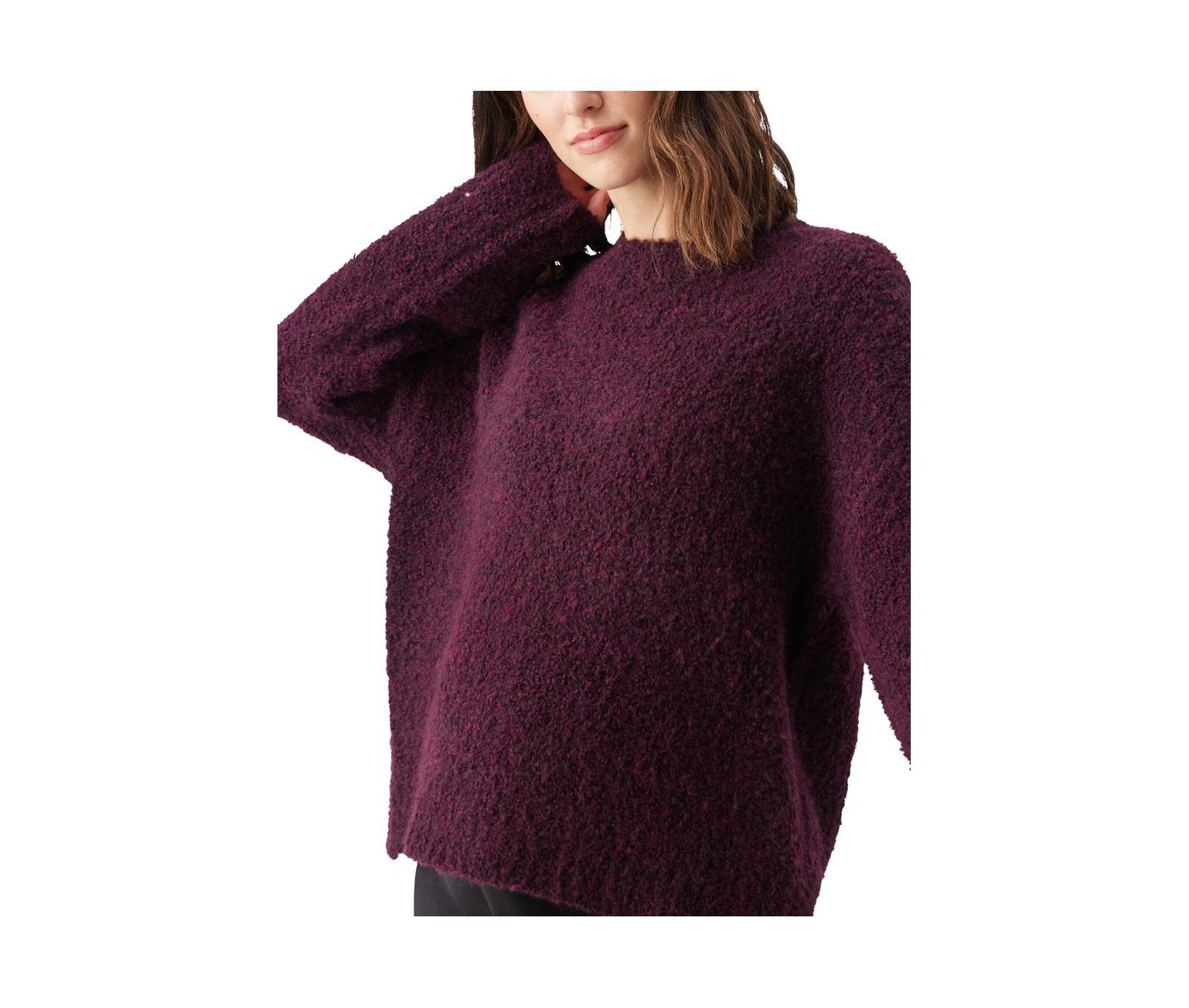 Трикотажная одежда Ripe Maternity Theo Cosy для беременных, цвет: Бордовый — фото 4