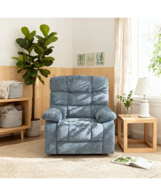 Lift Recliner Chair Heat Massage Dual Motor Infinite Position with Power-Remote