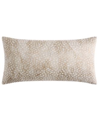Hannah Woven Cheetah Boudoir Decorative Pillow, 26" x 13"