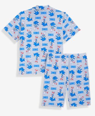 Boys' 4-10 Sonic the Hedgehog Pajamas, 2-Piece Set