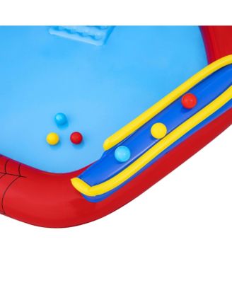 Marvel Spider-Man Inflatable Kids Outdoor Water Play Center and Water Slide
