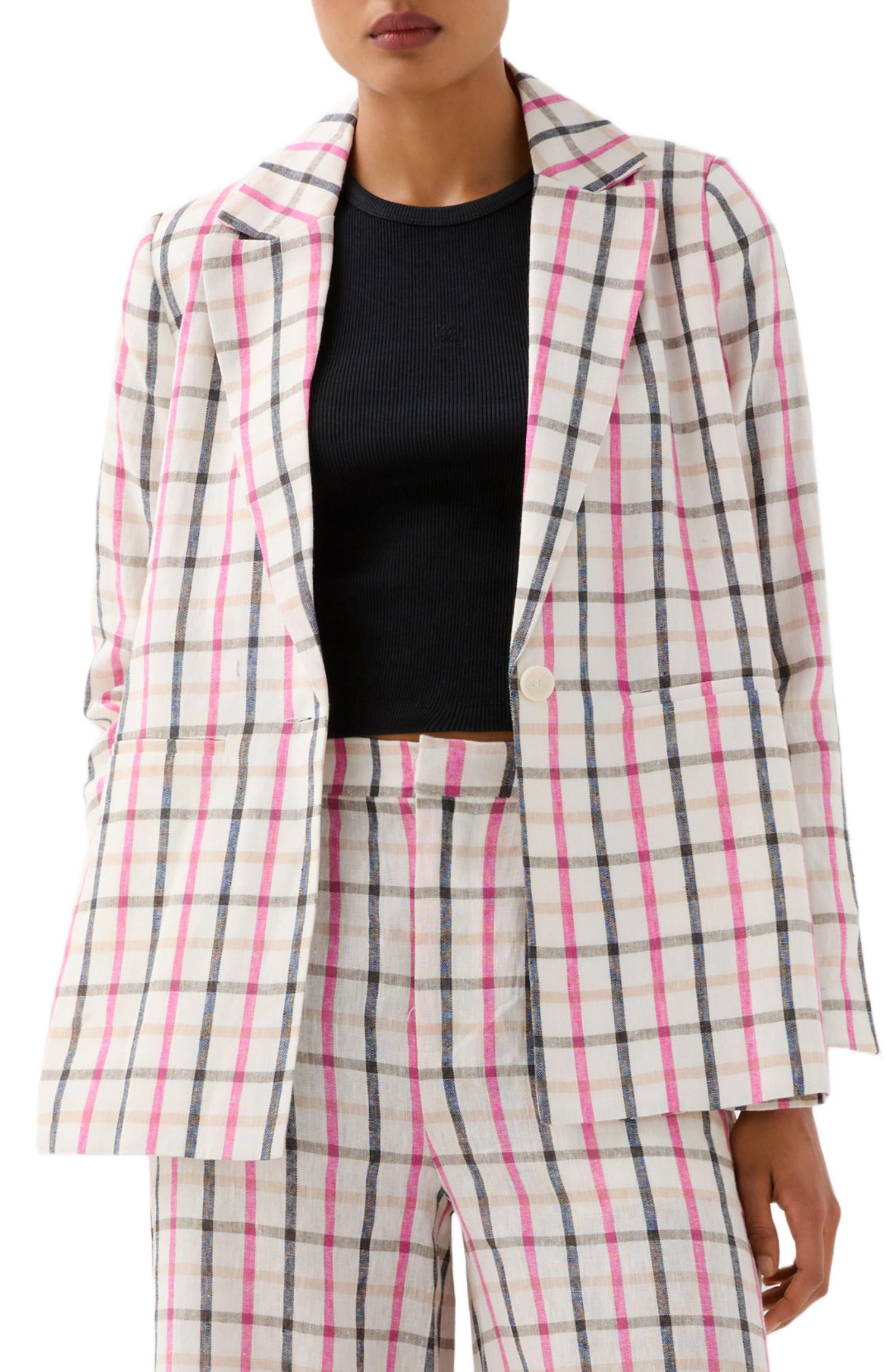 Women's Vichy Blazer