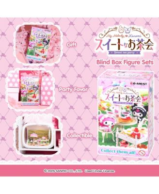 RE-MENT Cute Blind Box Diorama Miniature Figure Set for Birthday Gift, Party Favor, Stress Relief, Collectible Toy, Sanrio Fan, Relaxation