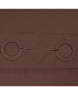 Slub Texture Shower Curtain with Snap-In Liner, and Sheer Window, 71"X74"