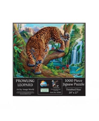 Prowling Leopard 1000 piece Jigsaw Puzzle for Adults