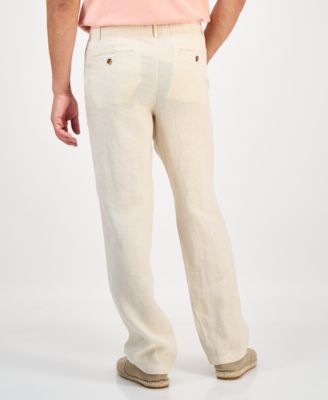Men's 100% Linen Pants, Created for Macy's