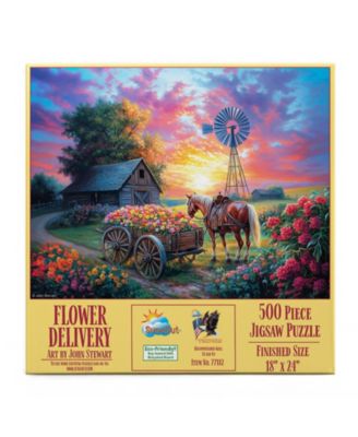 Flower Delivery 500 piece Jigsaw Puzzle for Adults