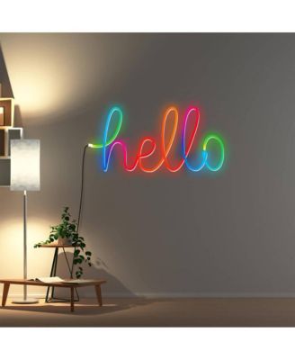 RGB+IC Flexible Neon Outdoor LED Smart Light Strip – 16.4 Ft