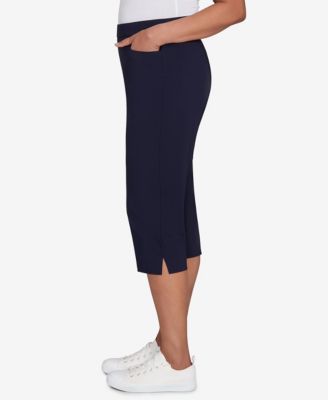 Petite Classic Allure Super Stretch Pull-On Clam Digger