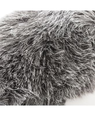 WS-G270 Furry Rigid Windscreen for Microphones 18-23mm in Diameter and up to 10.6" (27cm) Long - Dark Gray