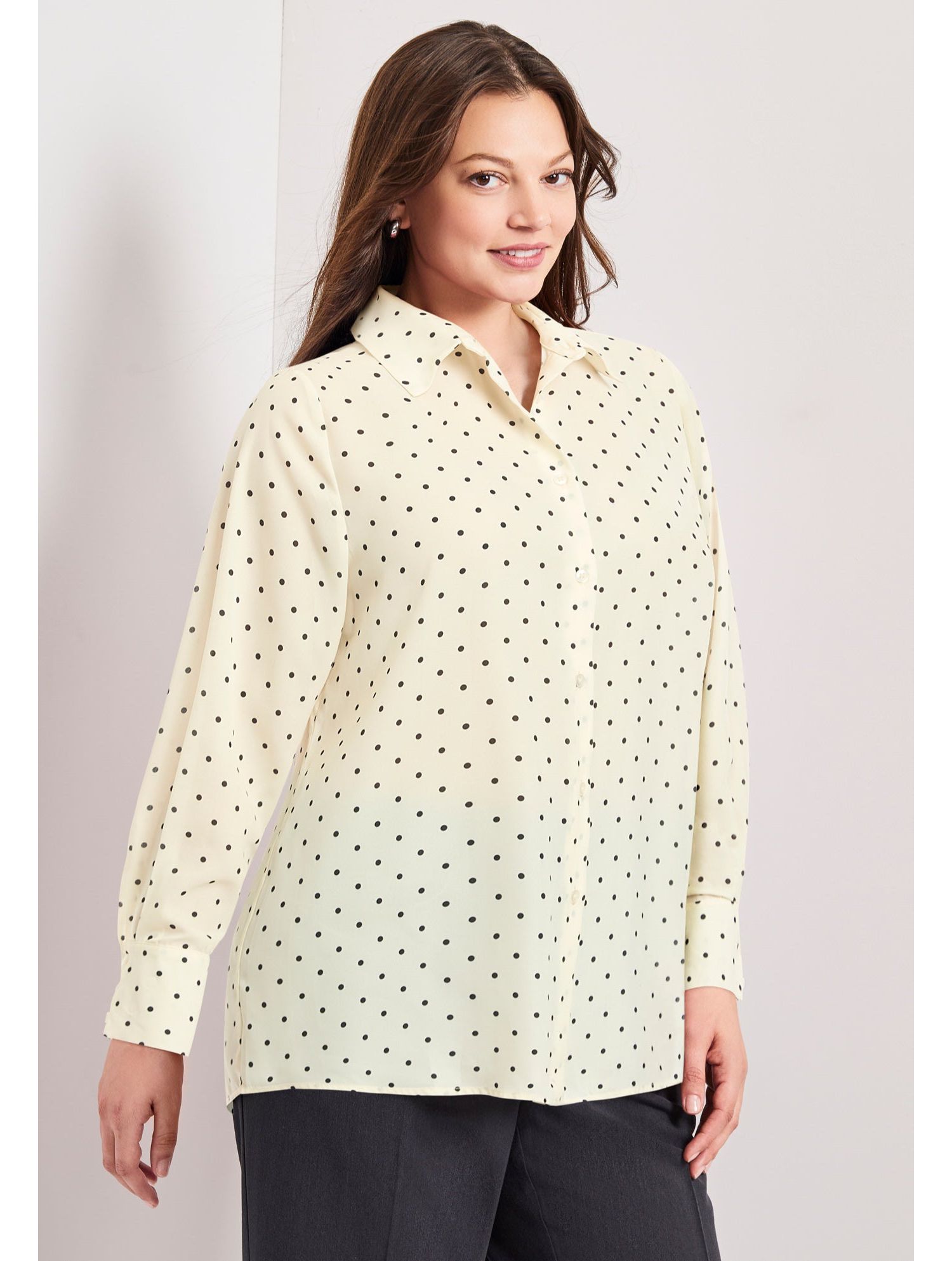 Women's Button Front Blouse