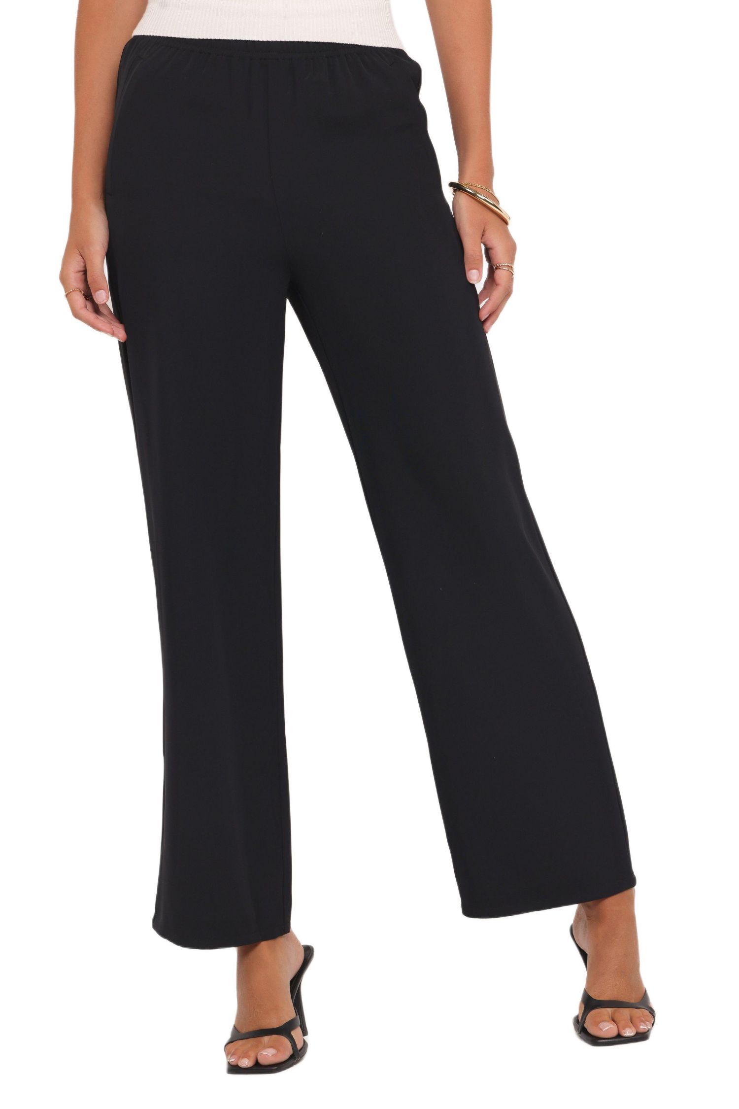 Women's Clark Crepe Wide Leg Pant