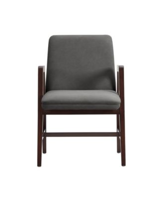 Stella Velvet Upholstered 23" Beech Wood Dining Armchair