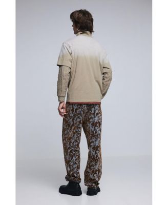 Men's Long-sleeve double polo shirt