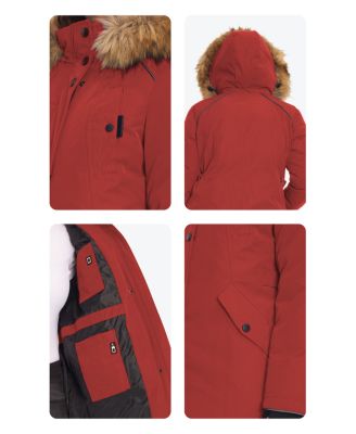 Plus Size Glacier Parka Winter Jacket