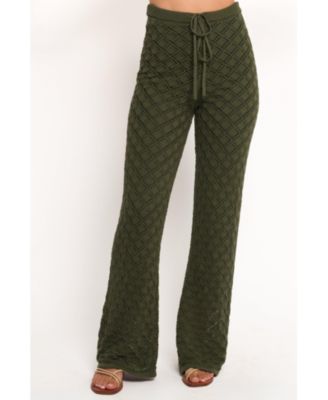 Women's Fefe Textured Knit Pants